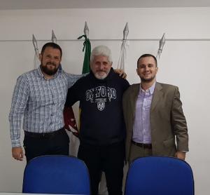 Os Diretores da empresa Dancor Certificados Digitais visitam a ACIJA. 