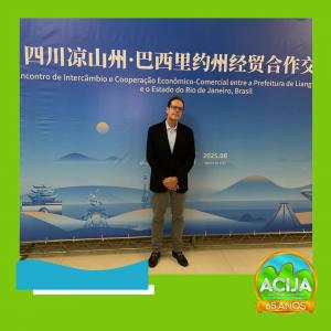 ACIJA fortalece laços com Delegação de Liangshan (China) em encontro no Rio 