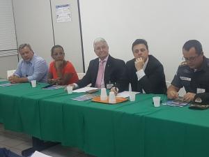 ReuniÃ£o do PAM/ACIJA na empresa Corning. 