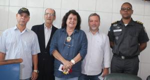 Reunião no 18º BPM com o Conselho Comunitário de Segurança. 