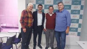 Reunião com Associado New Century Logística, sobre as necessidades do empresariado da região da Praça Seca. 