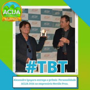 TBT ACIJA: Neville Proa Personalidade ACIJA 2016. 