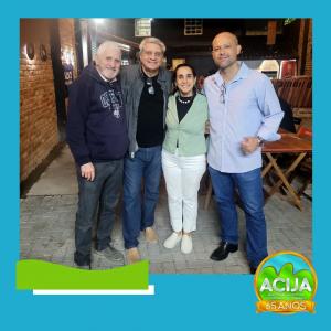 ACIJA presente na posse do novo líder do Partido Novo em Jacarepaguá 