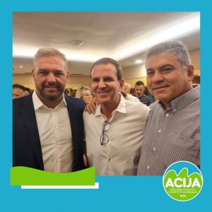 ACIJA participou do Encontro Empresarial da ACIBARRA com Prefeito Eduardo Paes 