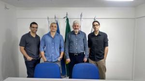 Representantes da Ilson Consultoria visitam a ACIJA. 