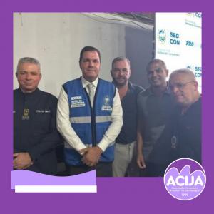 ACIJA participou do Encontro de Autoridades para Fortalecimento da Segurança e Defesa do Consumidor em Jacarepaguá 