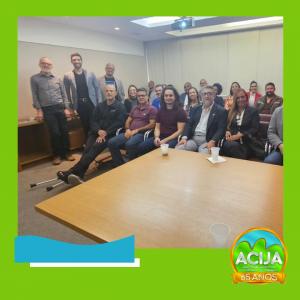 Networking em foco: ACIJA realiza encontro com empresários e apresenta novo Diretor do grupo 