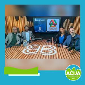  ACIJA marcou presença no Podcast V8. 