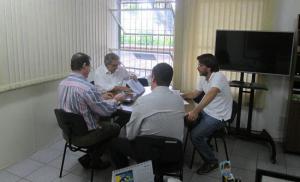 Manhã com o Subprefeito de Jacarepaguá. 