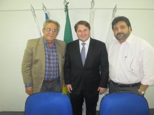 Visita do Deputado Estadual Marcos Soares 