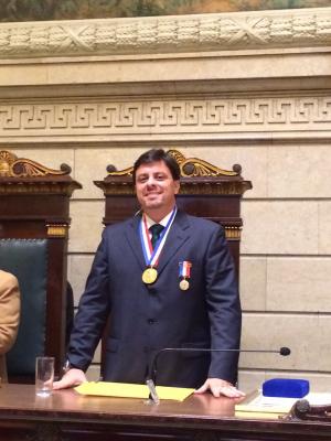 Homenagem Medalha Pedro Ernesto. 