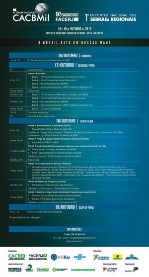 ACIJA apoia o 9Âº Congresso FACERJ. 