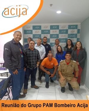 Reunião do Grupo PAM Bombeiro Acija - Junho 2022. 