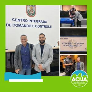 O Vice-presidente Roberto Guimarães da Unitrac assinou um acordo de cooperação técnica com a Secretaria de Estado da Polícia Militar do RJ. 