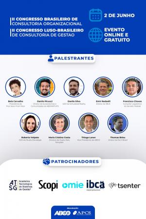 Participe do II Congresso Brasileiro de Consultoria Organizacional   