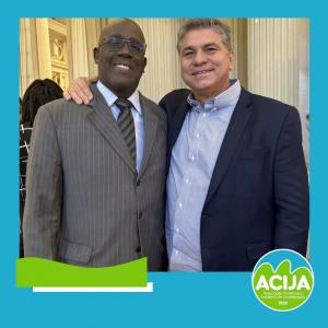 Presidente da ACIJA Paulo Valente recebeu uma Moção de Louvor e Reconhecimento pela Câmara Municipal do Rio de Janeiro, iniciativa do Vereador Edson Santos 