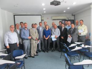 Pregão de Bolsa de Negócios. 