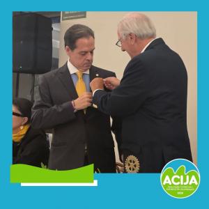  ACIJA prestigia posse do novo presidente do Rotary Club Rio de Janeiro Ipanema 
