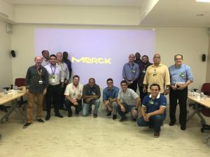 Reunião do PAM/Segurança no Laboratório Merck. 