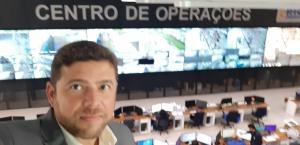 Diretor Patrimonial da ACIJA Visita Centro de Controle Operacional do BRT. 
