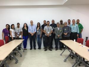 Reunião do PAM/Bombeiro no Laboratório Merck. 
