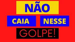 Cuidado, não caia no golpe!  