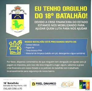 Campanha 18Âº BatalhÃ£o. 