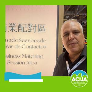 O Vice-presidente da ACIJA, Eduardo Machado, esteve na Missão Internacional para a Ásia. 