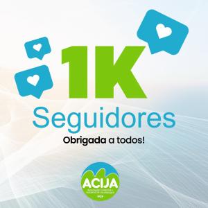 Somos 1000 Seguidores no Insta! 