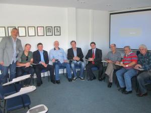 Reunião de Diretoria ACIJA. 