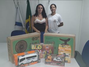 Empresas Associadas a ACIJA fazem doação de produtos para 18º BPM. 
