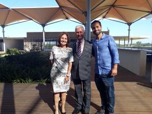 AlmoÃ§o Empresarial ACIJA no Campo OlÃ­mpico de Golfe. 