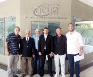 Encontro de EmpresÃ¡rios na ACIJA. 