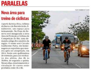 Mais seguranÃ§a e comodidade para os ciclistas da nossa cidade. 