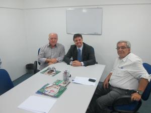 Reunião com o Presidente da AIB. 