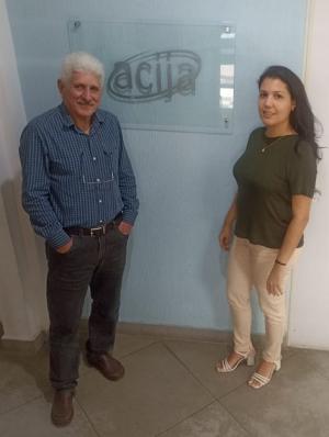 Acija recebe visita da Drª Fernanda Prado 