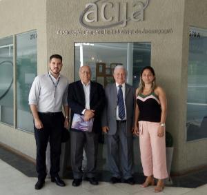ACIJA recebe a visita dos representantes do CIEE RIO. 