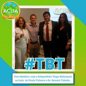 TBT especial do aniversário de 54 anos da ACIJA e dos 419 anos de Jacarepaguá. 