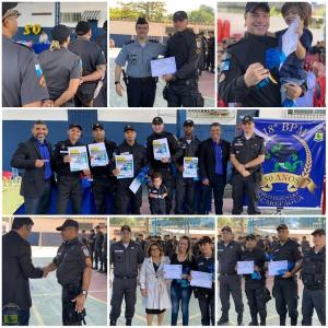 Policiais do 18° BPM recebem homenagem pela excelente prestação de serviços feita a sociedade! 