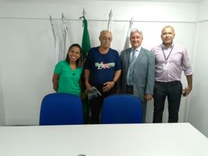 ACIJA recebe a visita dos Representantes da Faculdade Simonsen. 
