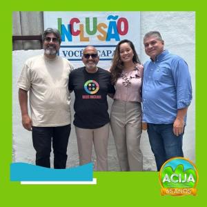 A ACIJA marcou presença na inauguração da Casa Rede Incluir, 