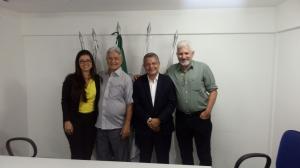 ACIJA recebe a visita dos Representantes da empresa MBS Seguros. 