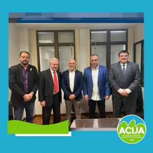 Diretor de Educação da ACIJA Prof. Hércules Pereira participou de uma reunião com o Secretário de Ciência, Tecnologia e Educação. 
